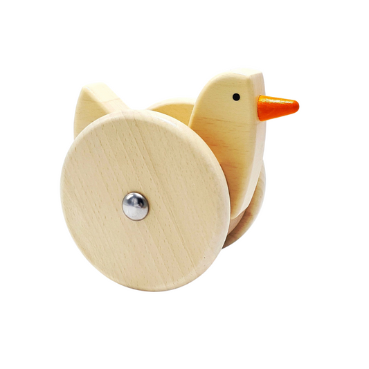 Wobbly Chicken Push Toy