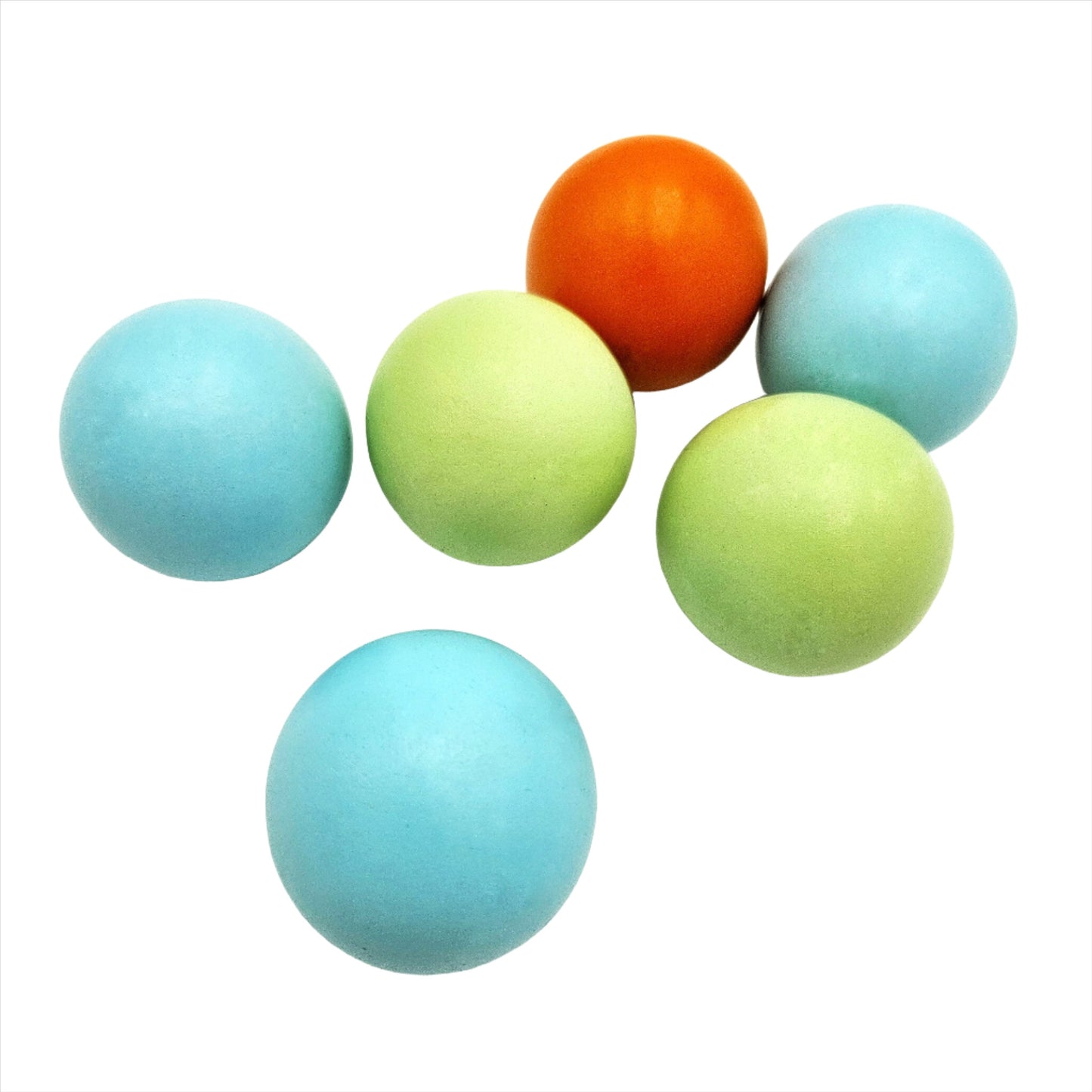 Set of 6 Wooden Balls