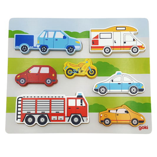 7-Piece Chunky Vehicles Puzzle