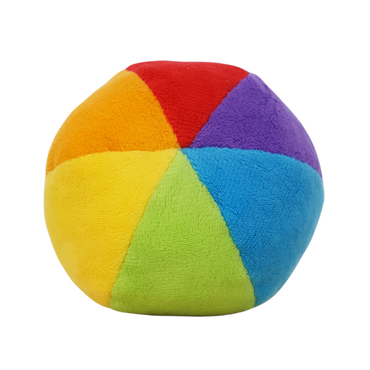 Plush Rainbow Ball