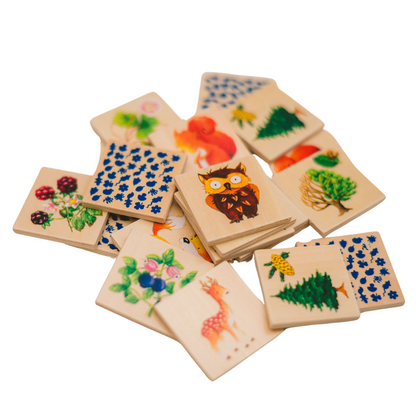 Woodland Creatures Matching Cards / Memory Game
