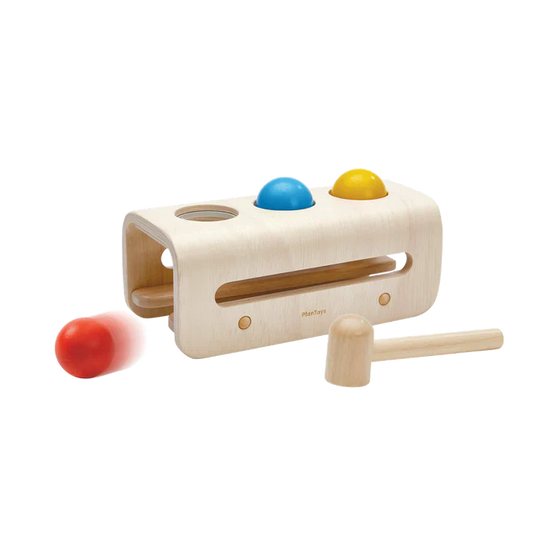 Hammer Ball Bench - Red & Yellow Balls (No Blue)