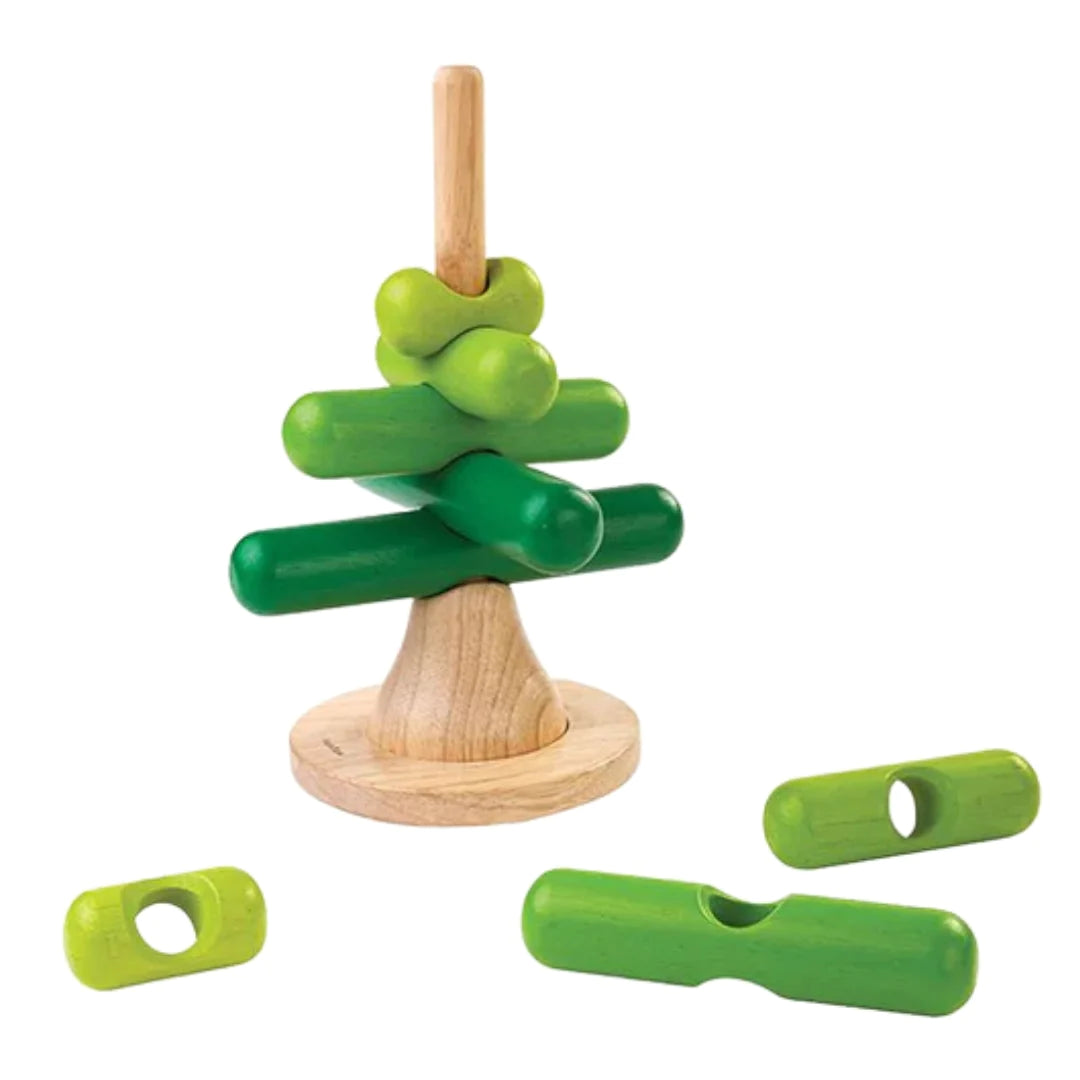 Wooden Stacking Tree - Gently Used