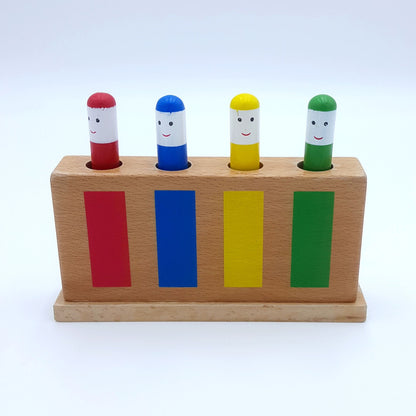 Pop-Up Pegs Wooden Toy